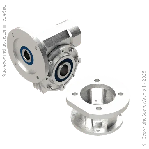 [20100261] REDUCTOR DE TORNILLO SIN FIN BONFIGLIOLI VF 49F I:10 P80B14 EJE HUECO D25