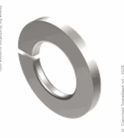 [90400131] SPLIT-LOCK WASHER D8 STAINLESS STEEL