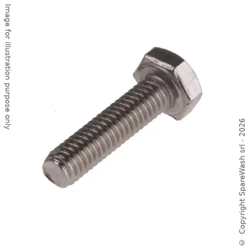 [90400308] TORNILLO HEXAGONAL M5X16 ACERO INOXIDABLE
