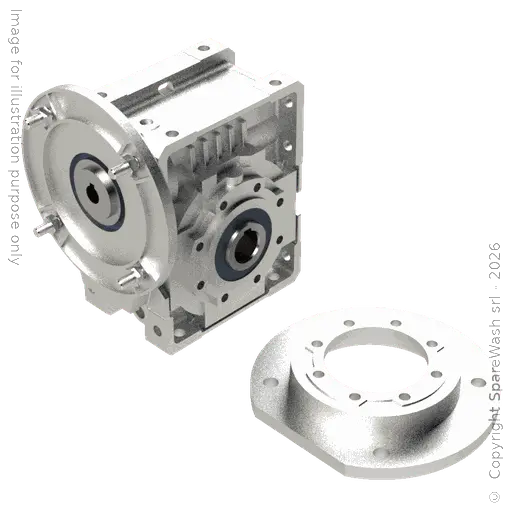 [20100230] WORM GEARBOX BONFIGLIOLI W 63UFC I:64 P71B5 HOLLOW SHAFT D25