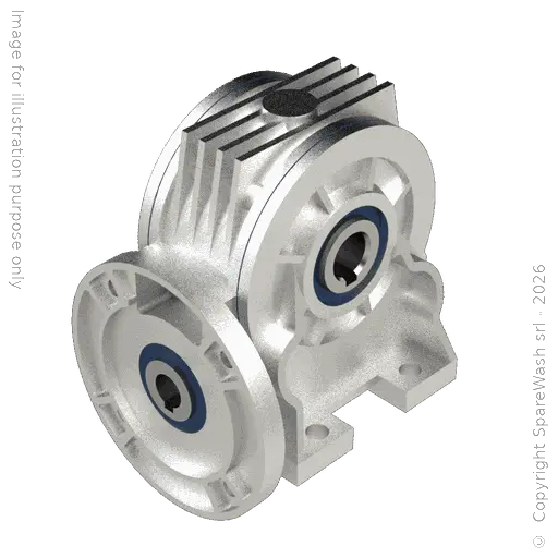 [20100216] WORM GEARBOX BONFIGLIOLI VF 44N I:28 P63B14 HOLLOW SHAFT D18