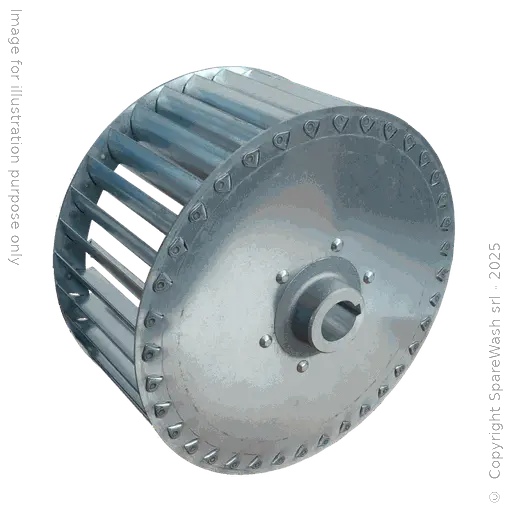 [91000040] LÜFTERRAD RECHTS D250 H115 - MOTORWELLE D28