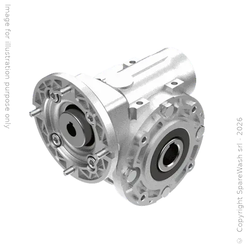 [20100162] WORM GEARBOX STM RMI 40P I:40 P63B14 HOLLOW SHAFT D19