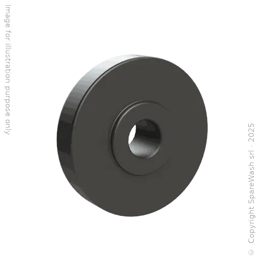 [20400026] RUOTA CARRELLO SPAZZOLA VERTICALE