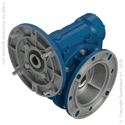 [20100131] WORM GEARBOX STM RMI 85FL I:10 P90B5 HOLLOW SHAFT D32