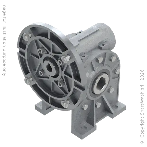 [20100124] WORM GEARBOX STM RMI 50S I:56 P71B5 HOLLOW SHAFT D24