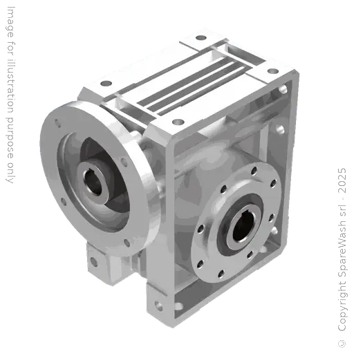 [20100575] RÉDUCTEUR Á VIS SANS FIN CHIARAVALLI CH 06 I:12 P80B14 ARBRE CREUX D25