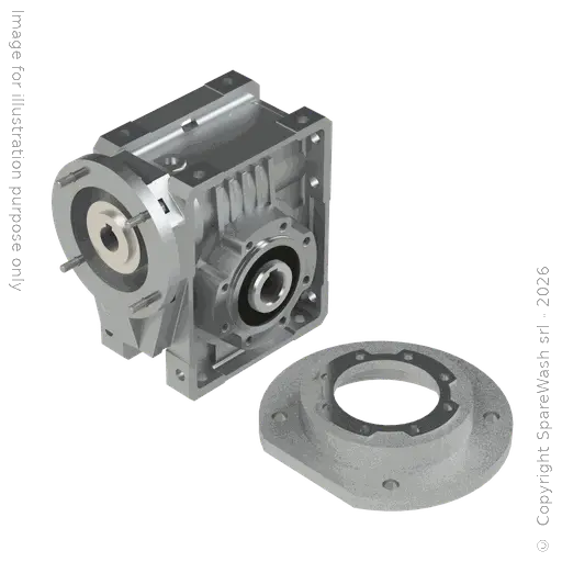 [20100018] WORM GEARBOX BONFIGLIOLI W 63UFC I:12 P80B14 HOLLOW SHAFT D25