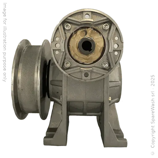 [20100612] WORM GEARBOX TRAMEC KC 63A I:50 P71B14 CUSTOM MADE SHAFT