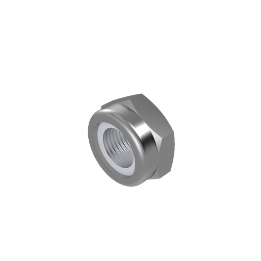 [90400407] LOW SELF-LOCKING NUT M8 STAINLESS STEEL