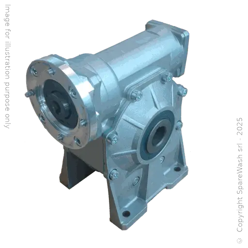 [20100735] WORM GEARBOX TRAMEC SFK 75 I:80 P71B14 HOLLOW SHAFT D28