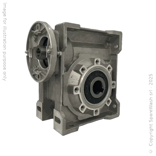 [20100759] WORM GEARBOX TRAMEC XC 63 I:65 P71B14 HOLLOW SHAFT D25