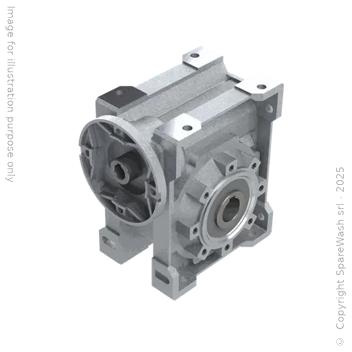 [20100766] WORM GEARBOX TRAMEC XC 63 I:50 P71B14 HOLLOW SHAFT D25