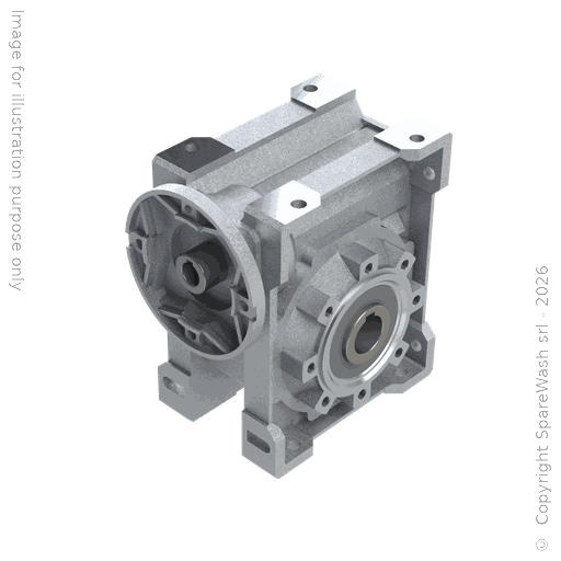 [20100766] WORM GEARBOX TRAMEC XC 63 I:50 P71B14 HOLLOW SHAFT D25