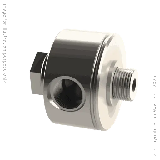 [61400054] GIUNTO GIREVOLE 90° G3/8M - G3/8F