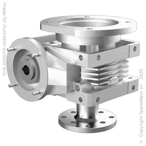 [20100094] WORM GEARBOX BONFIGLIOLI W 63UFC I:12 P80B14 CUSTOM MADE SHAFT