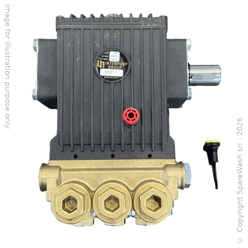 [60200020] POMPE HAUTE PRESSION INTERPUMP W 827 1000RPM 68L/M 82BAR