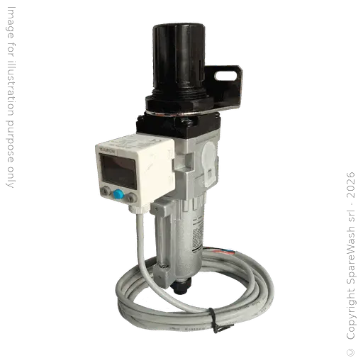 [70400069] FILTRO-REGOLATORE DI PRESSIONE 0,5-8,5BAR G1/4 + DISPLAY DIGITALE