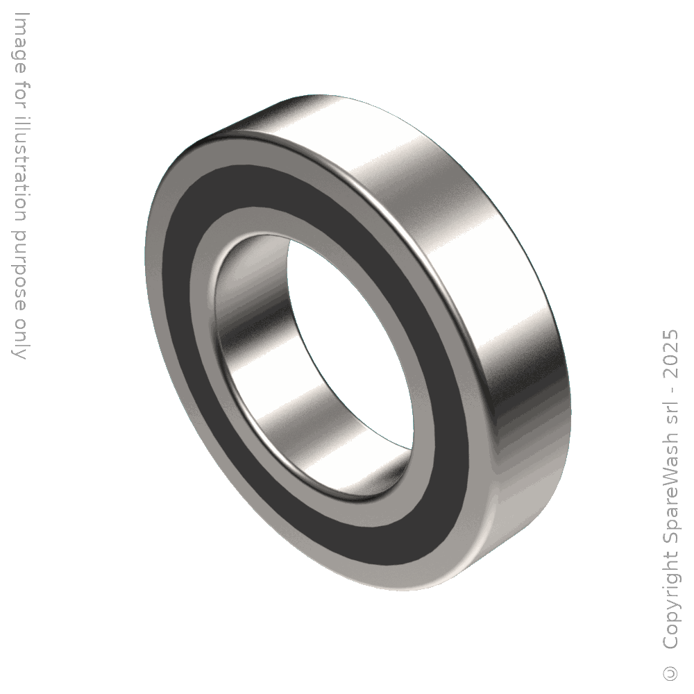 QUARKZMAN 606-2RS Profondo Scanalatura Sfera Cuscinetti 6mm - Foto 1