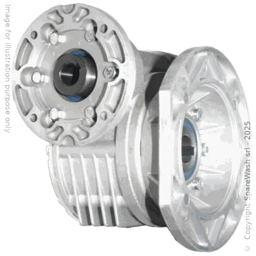 [20100780] WORM GEARBOX POSSAMAI MV 63FC I:78 P80B14 HOLLOW SHAFT D28